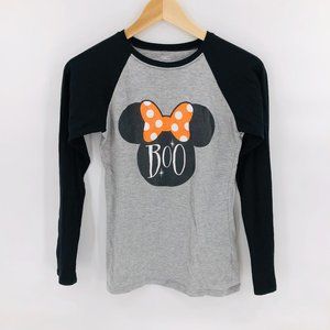Disney Minnie Mouse Boo Baseball Tee
